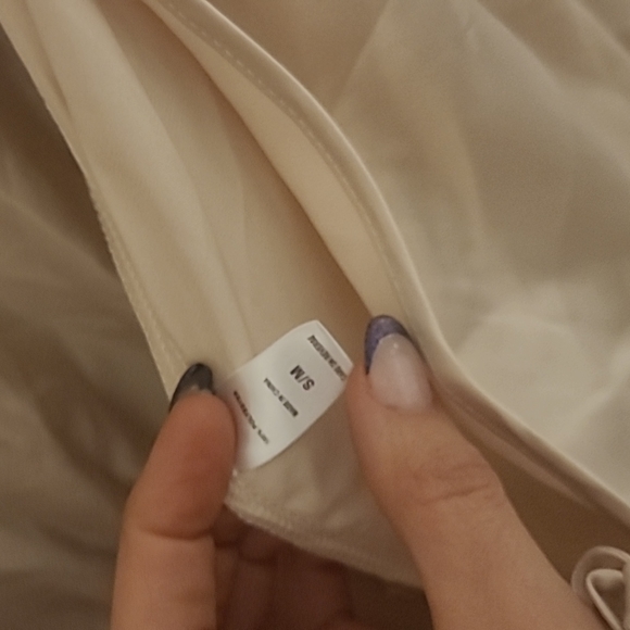 Satin light pink robe - Picture 5 of 5